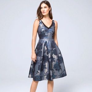 White House Black Market Jacquard Dress